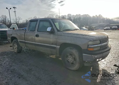 1999 Chevrolet Silverado K1500 из США, поврежденный, VIN 2GCEK19T0X1224001